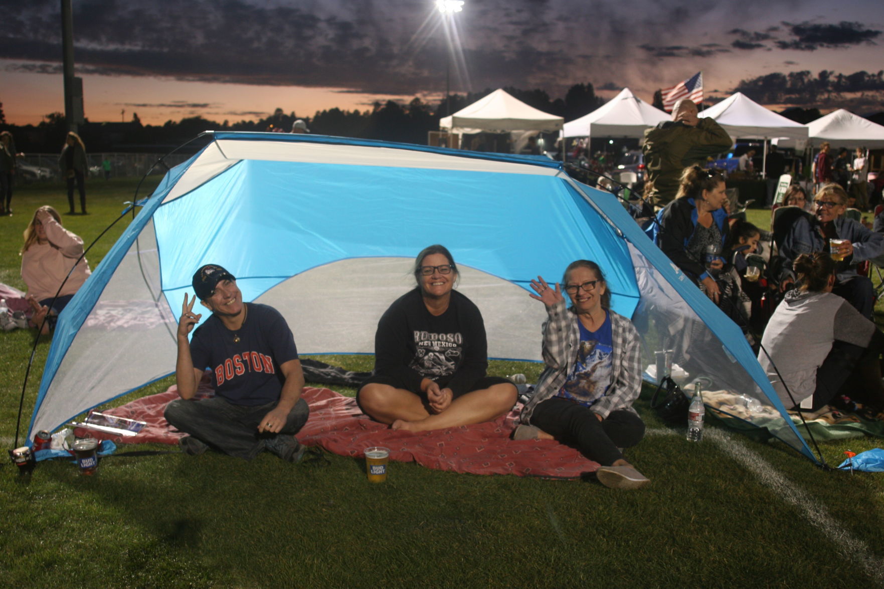Battle of the Bands and Vans crowd 2018